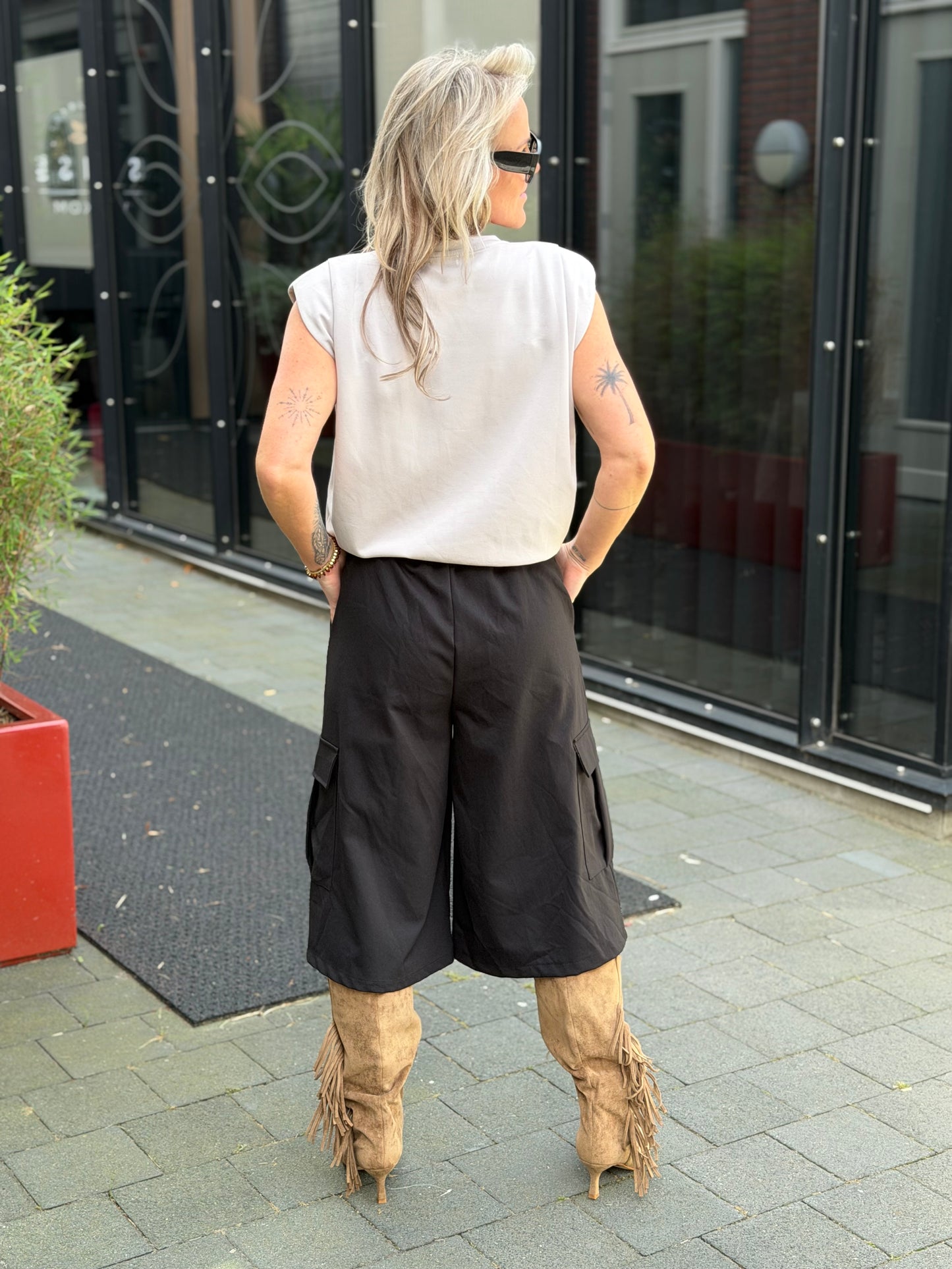 Cargo jort black