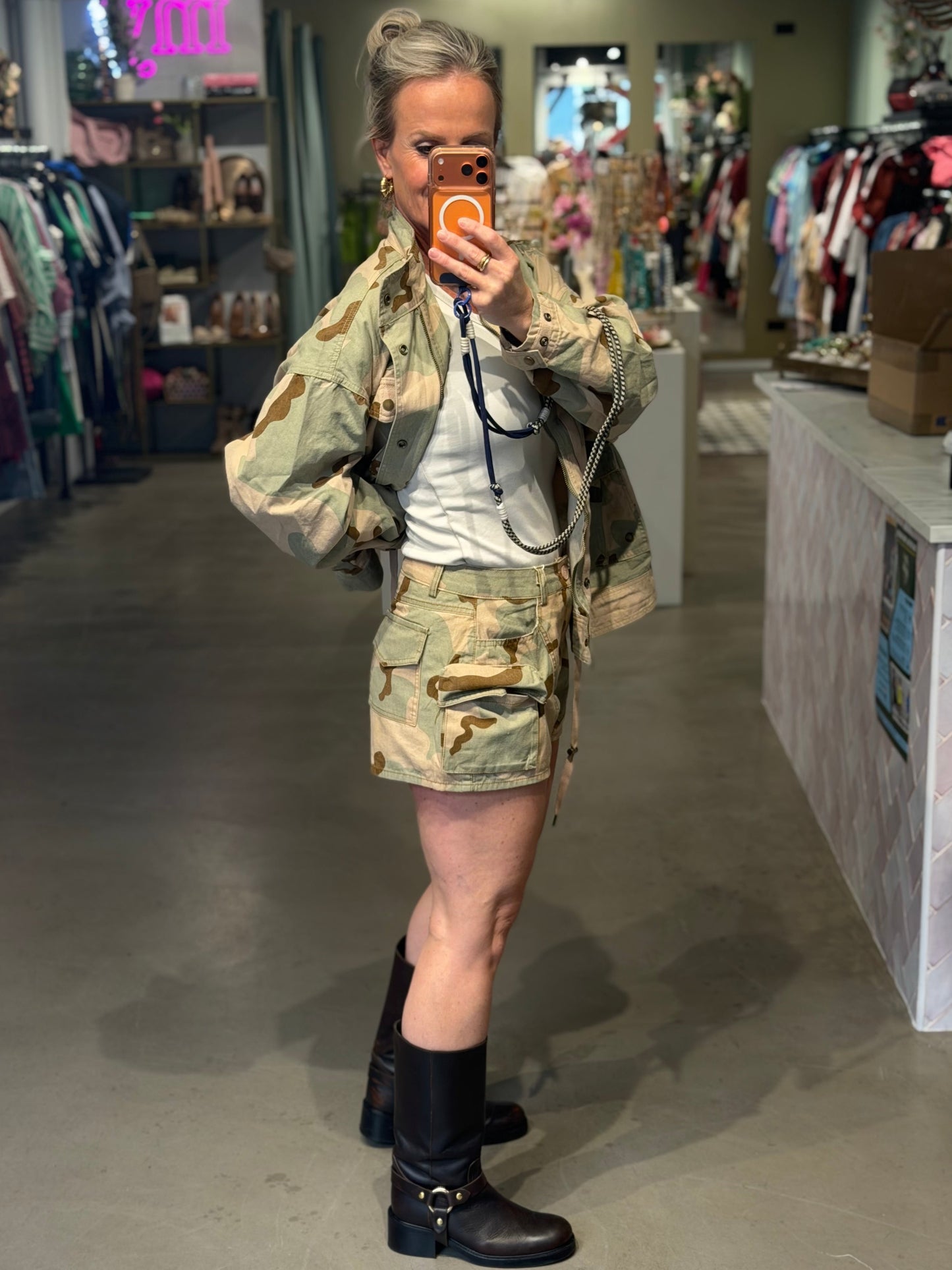 Camouflage short