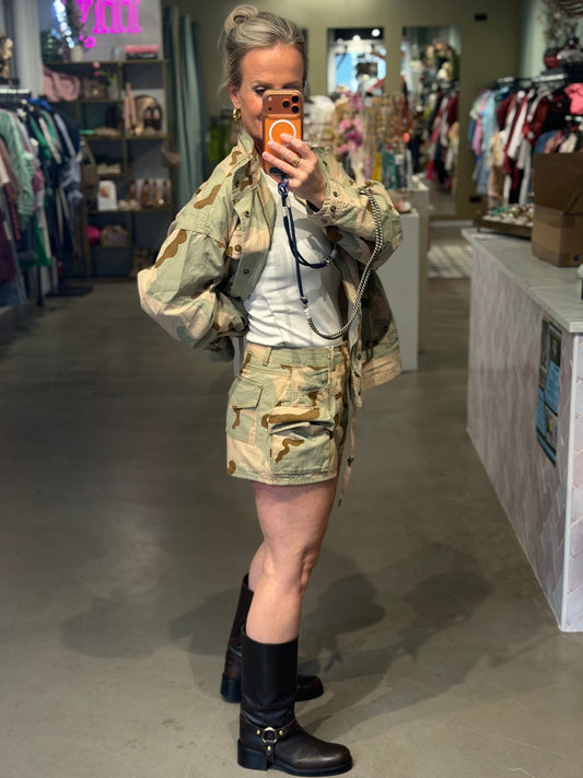 Camouflage short