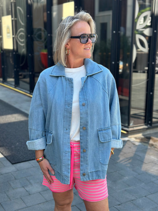 Denim Blazer oversized