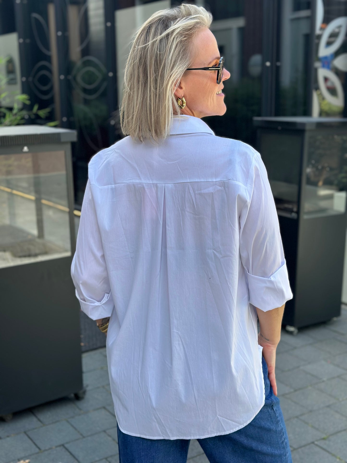 Basic blouse wit