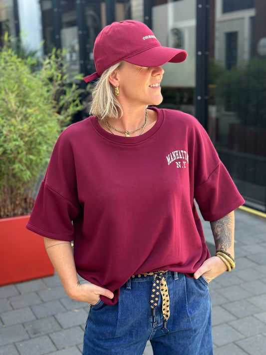 Sweater Bordeaux rood