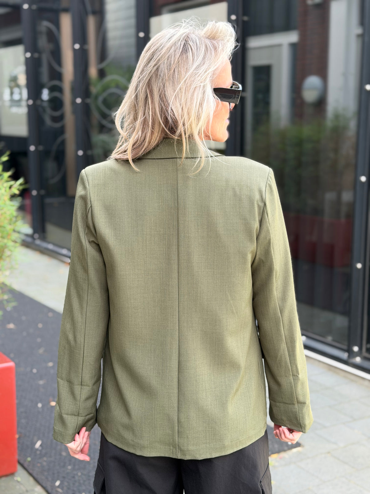Khaki blazer