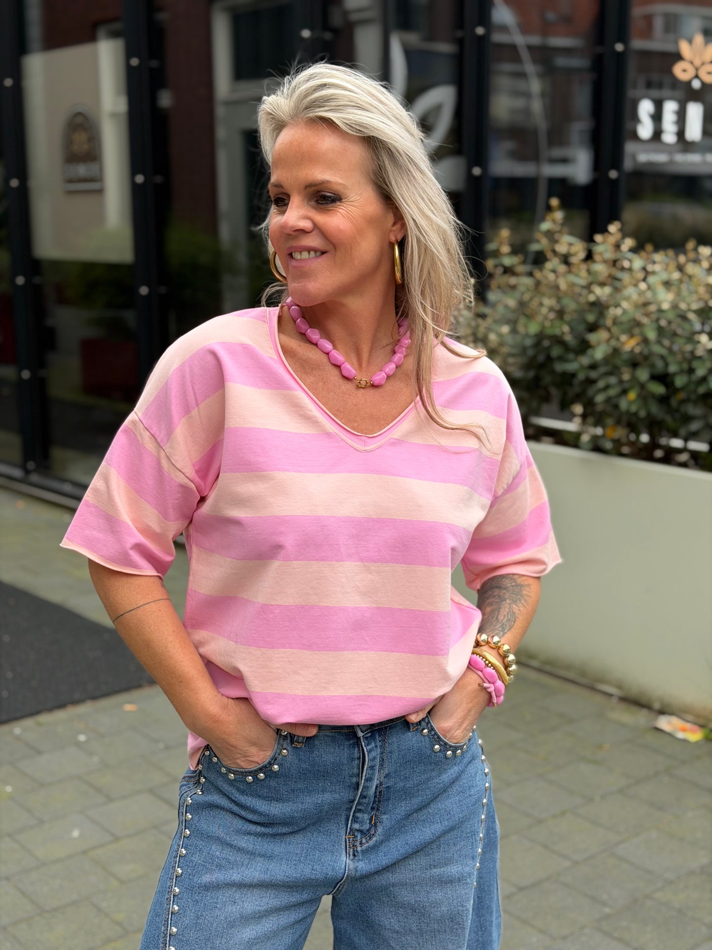 Sweat shirt Cis Pink/roze