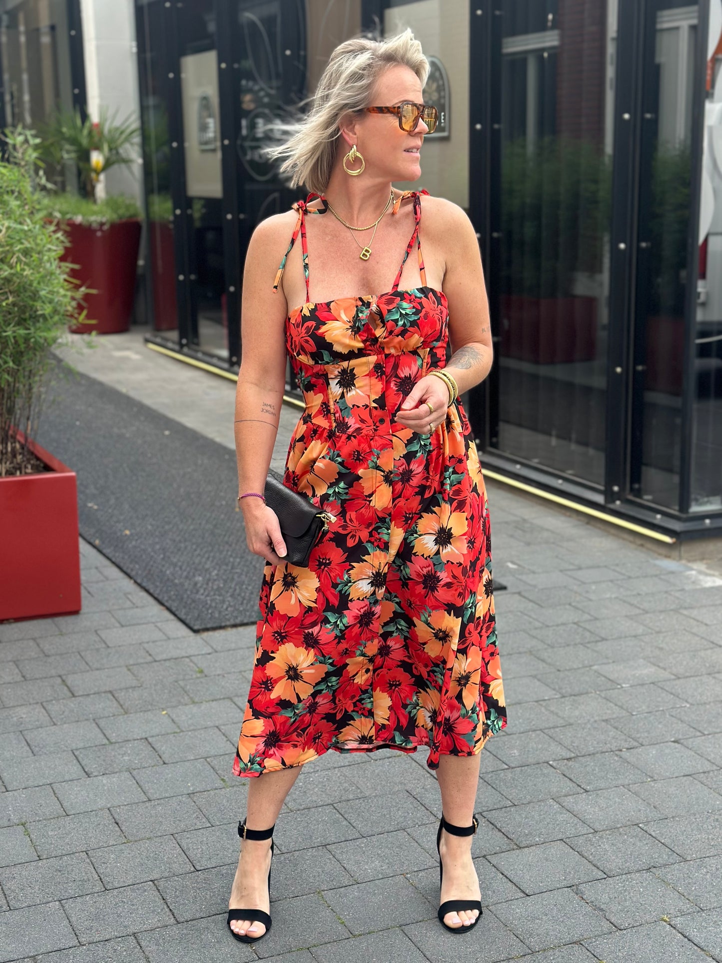 Lauren Dress rood