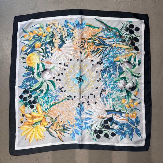 Silk sjaal zwart
