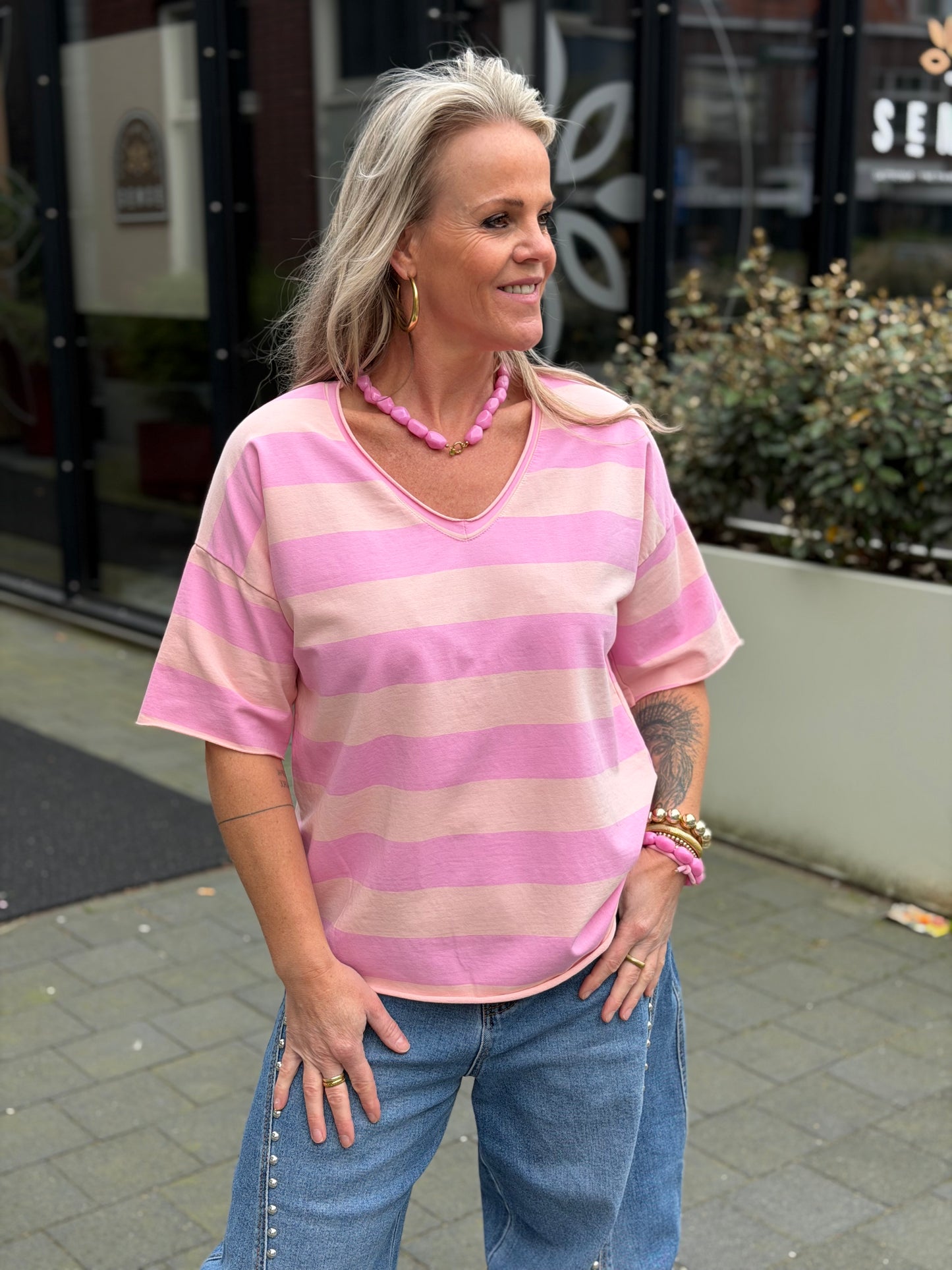 Sweat shirt Cis Pink/roze