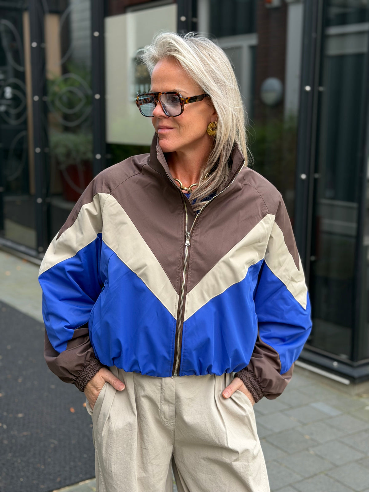 Sporty bomerjacket Lumina