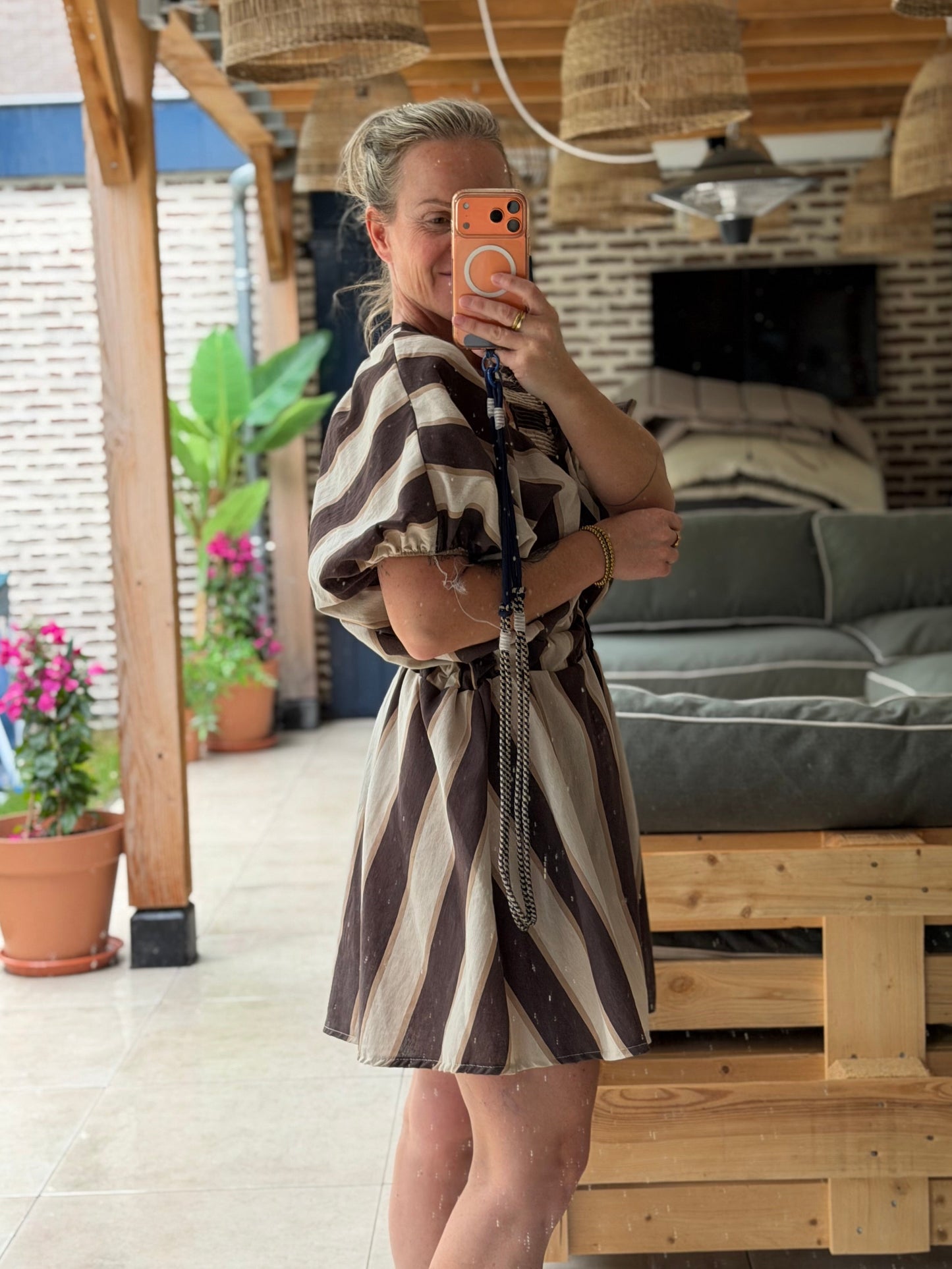 Vanessa Dress brown