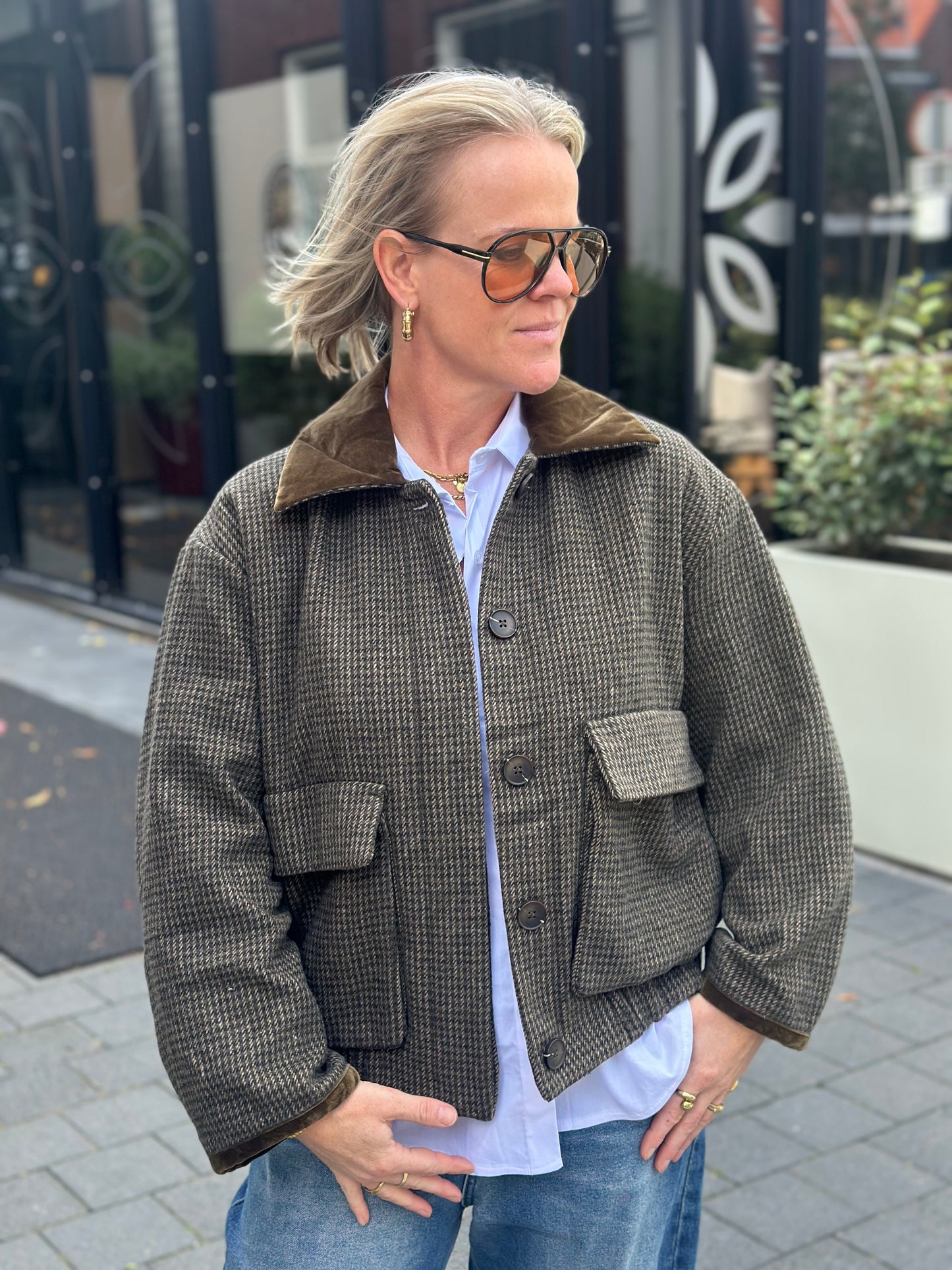 houndstooth jacket