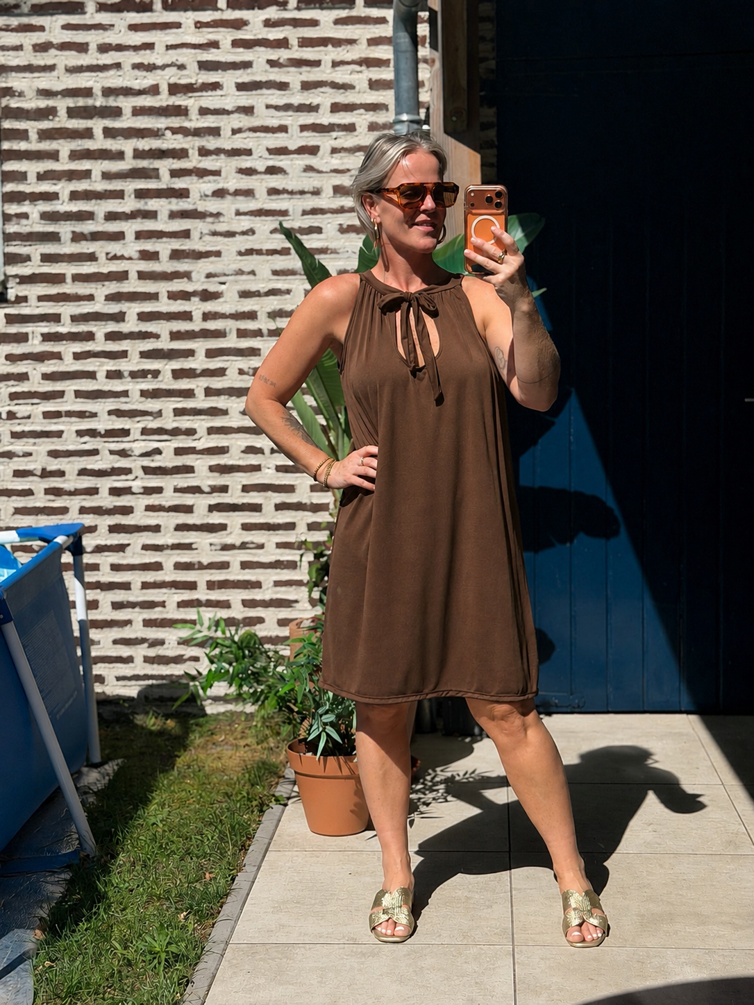 Kiki Dress bruin