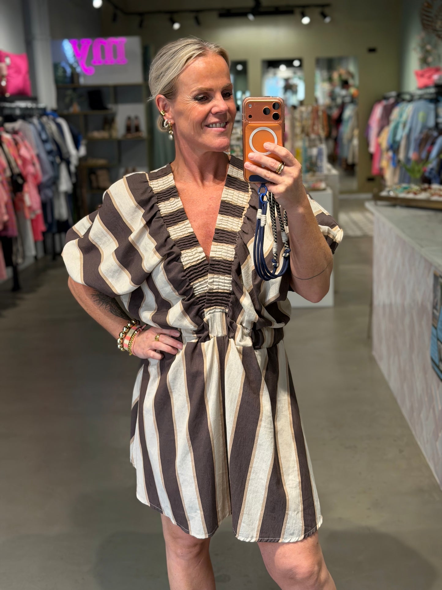 Vanessa Dress brown