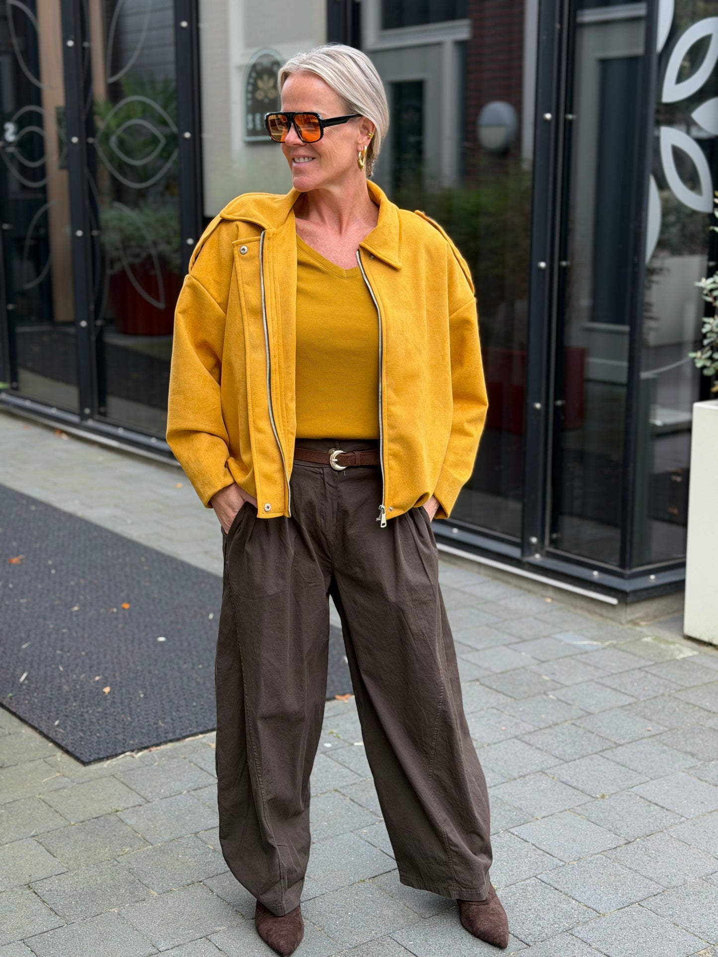Ballon pantalon cotton bruin