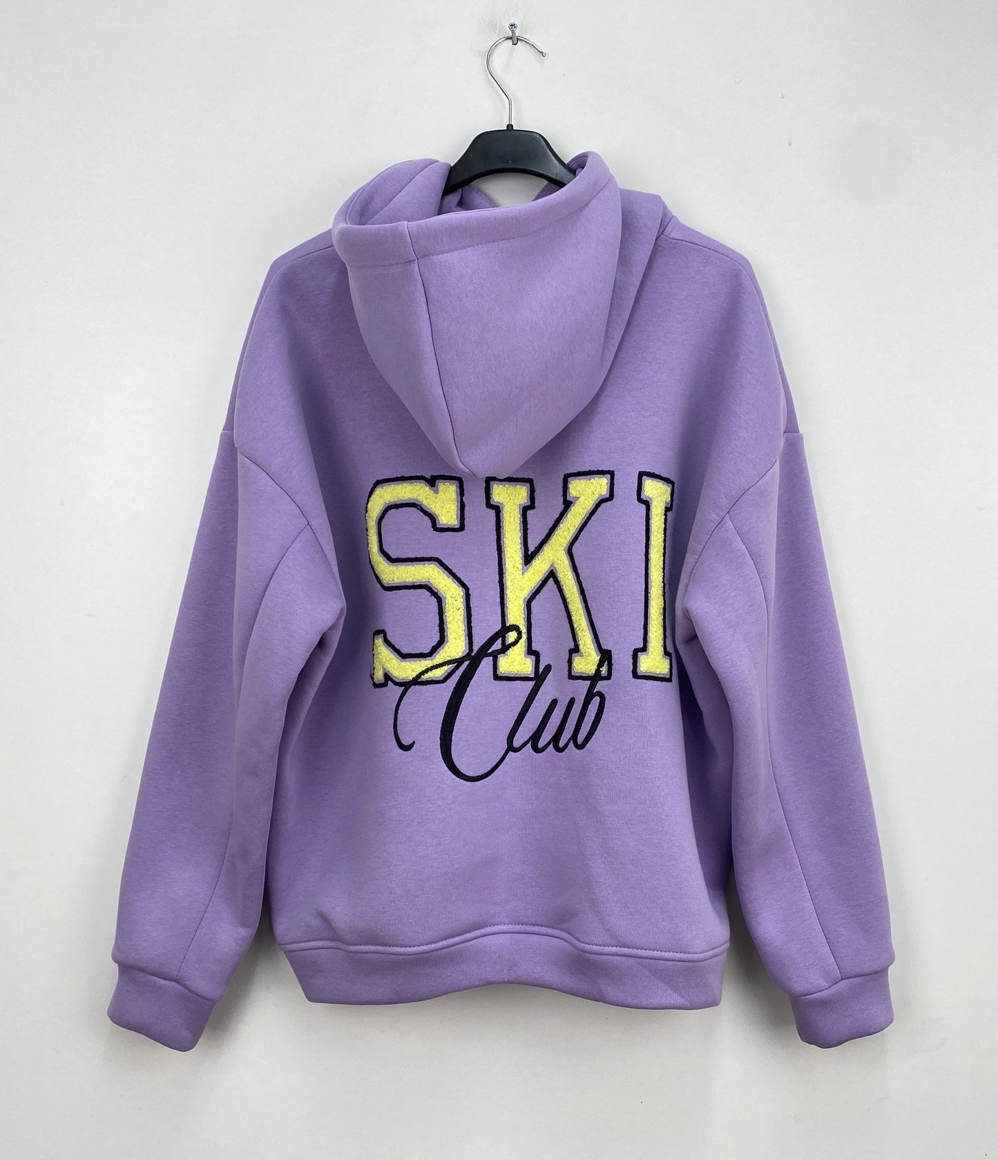 hoodie sweater Ski Club lila