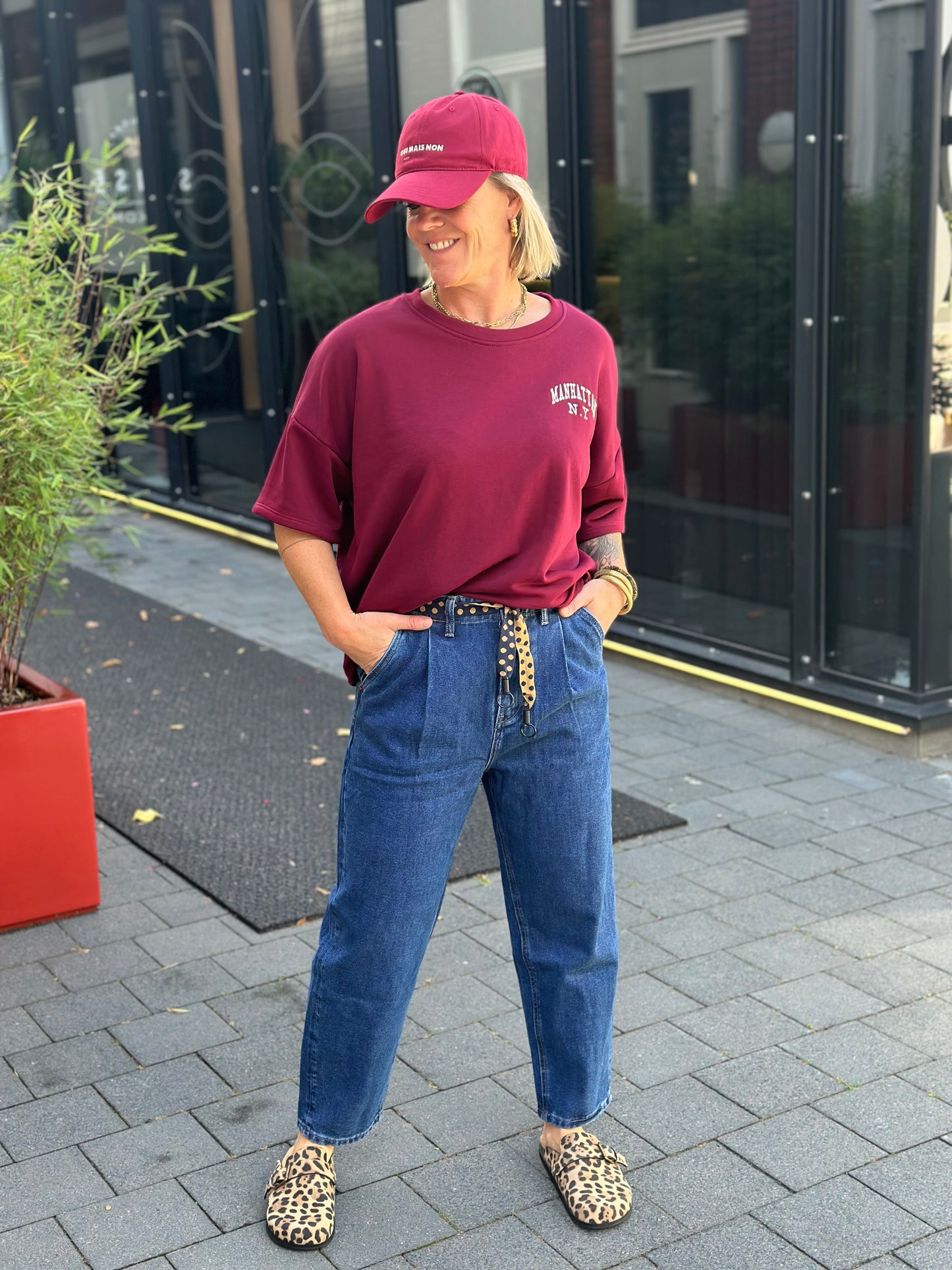 Sweater Bordeaux rood