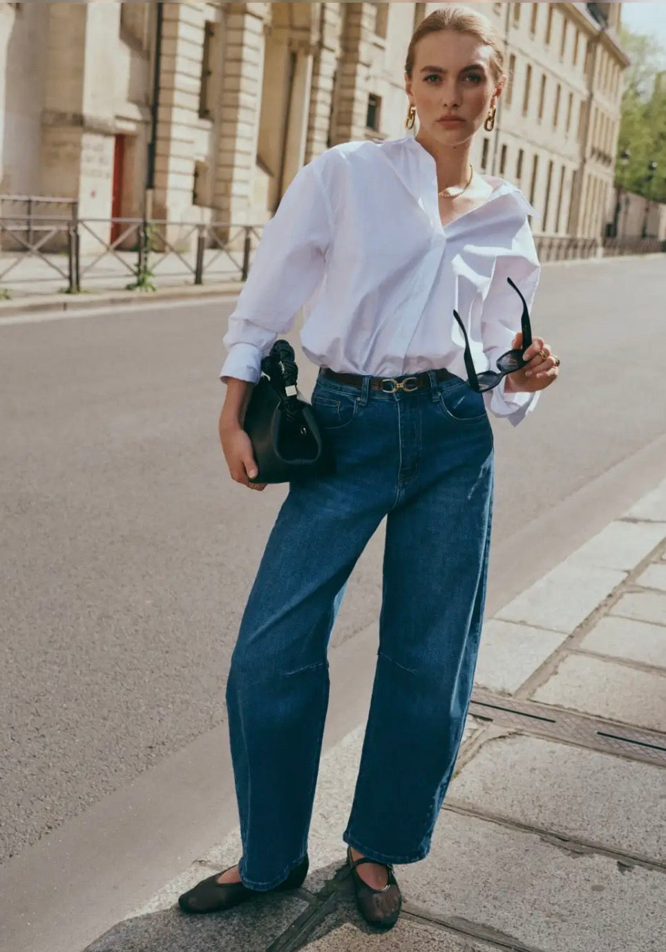 Ana & Lucy - Barrel Jeans Blue