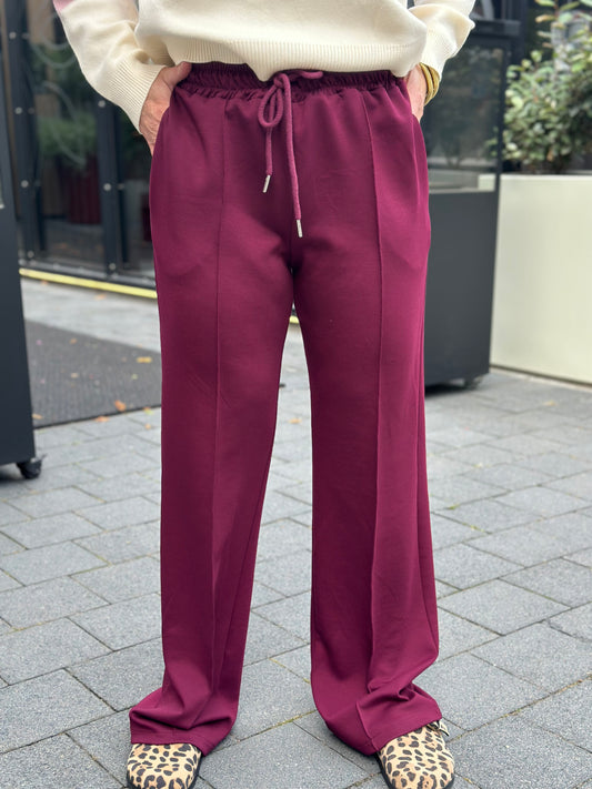Scubba Sweat broek Bordeaux