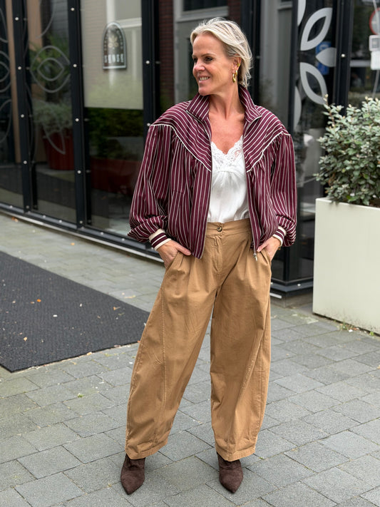 Ballon pantalon cotton camel
