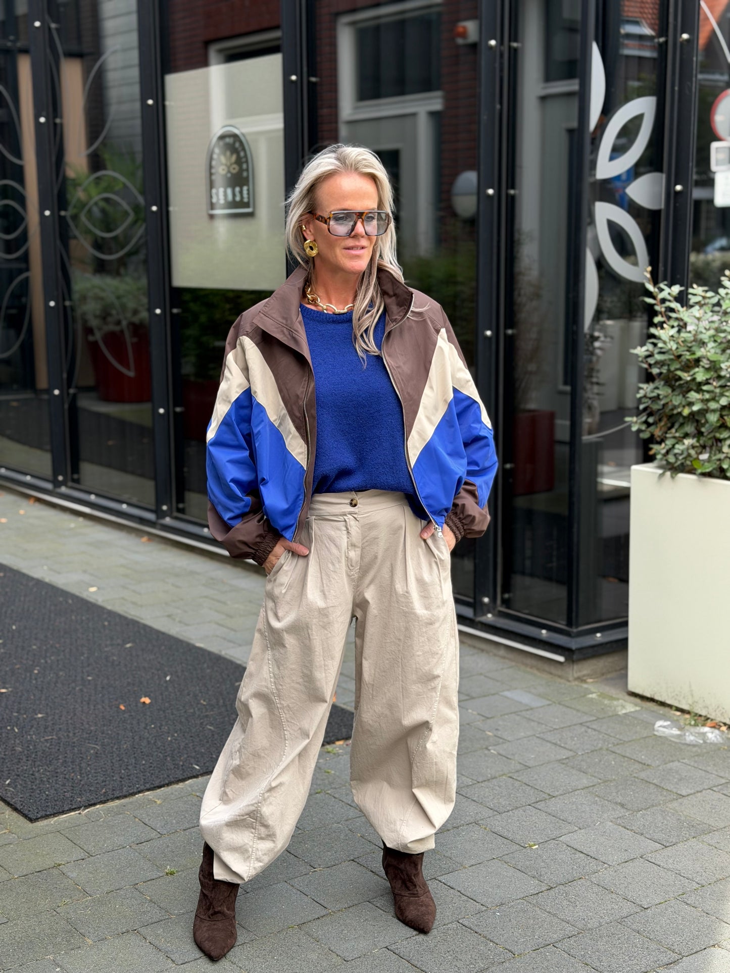 Sporty bomerjacket Lumina
