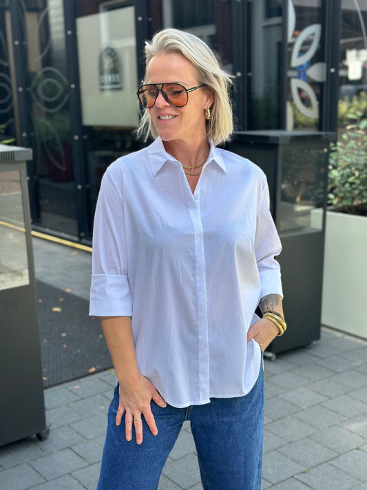 Basic blouse wit