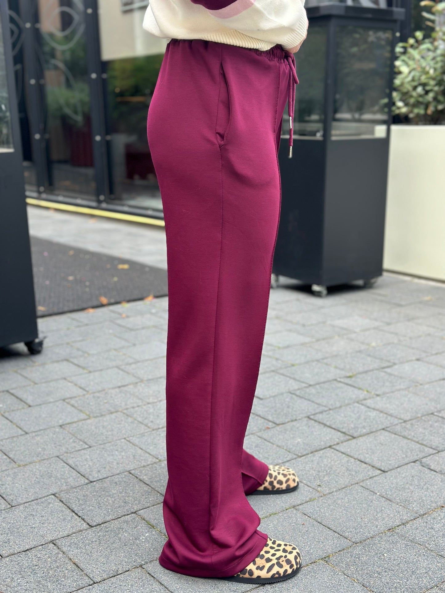 Scubba Sweat broek Bordeaux