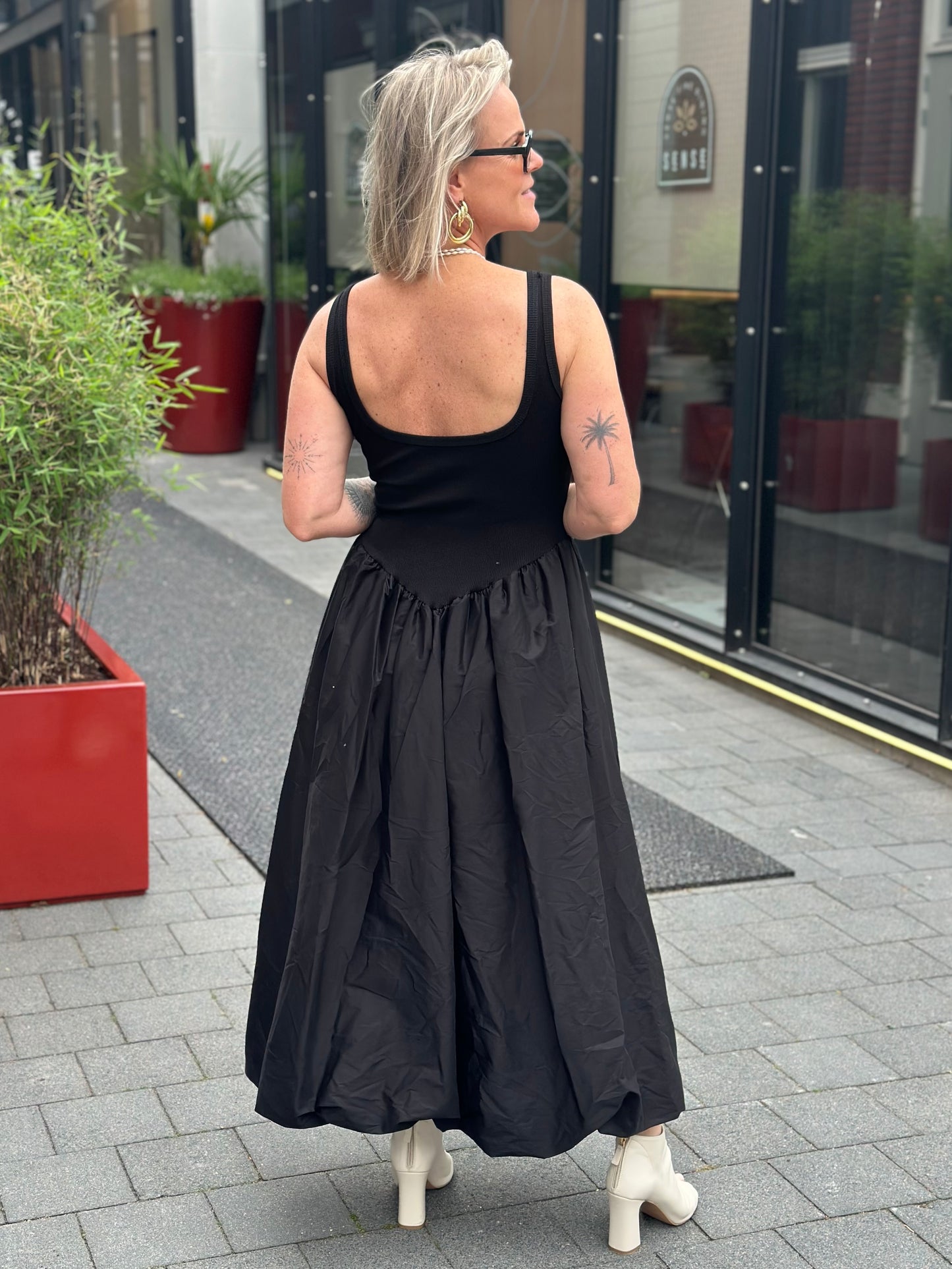 French Dress black