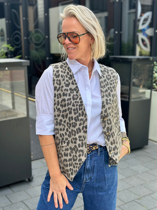 Leopard denim Gillet
