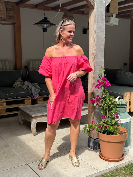 Cotton LUA dress pink