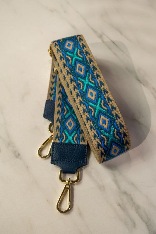 Bag straps blauw