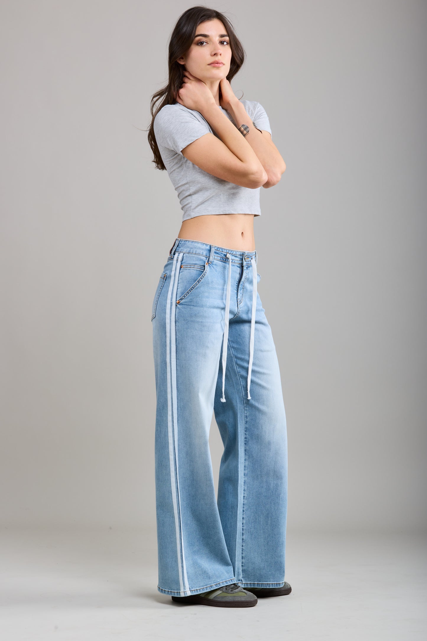Toxik blue jeans 2 stripe