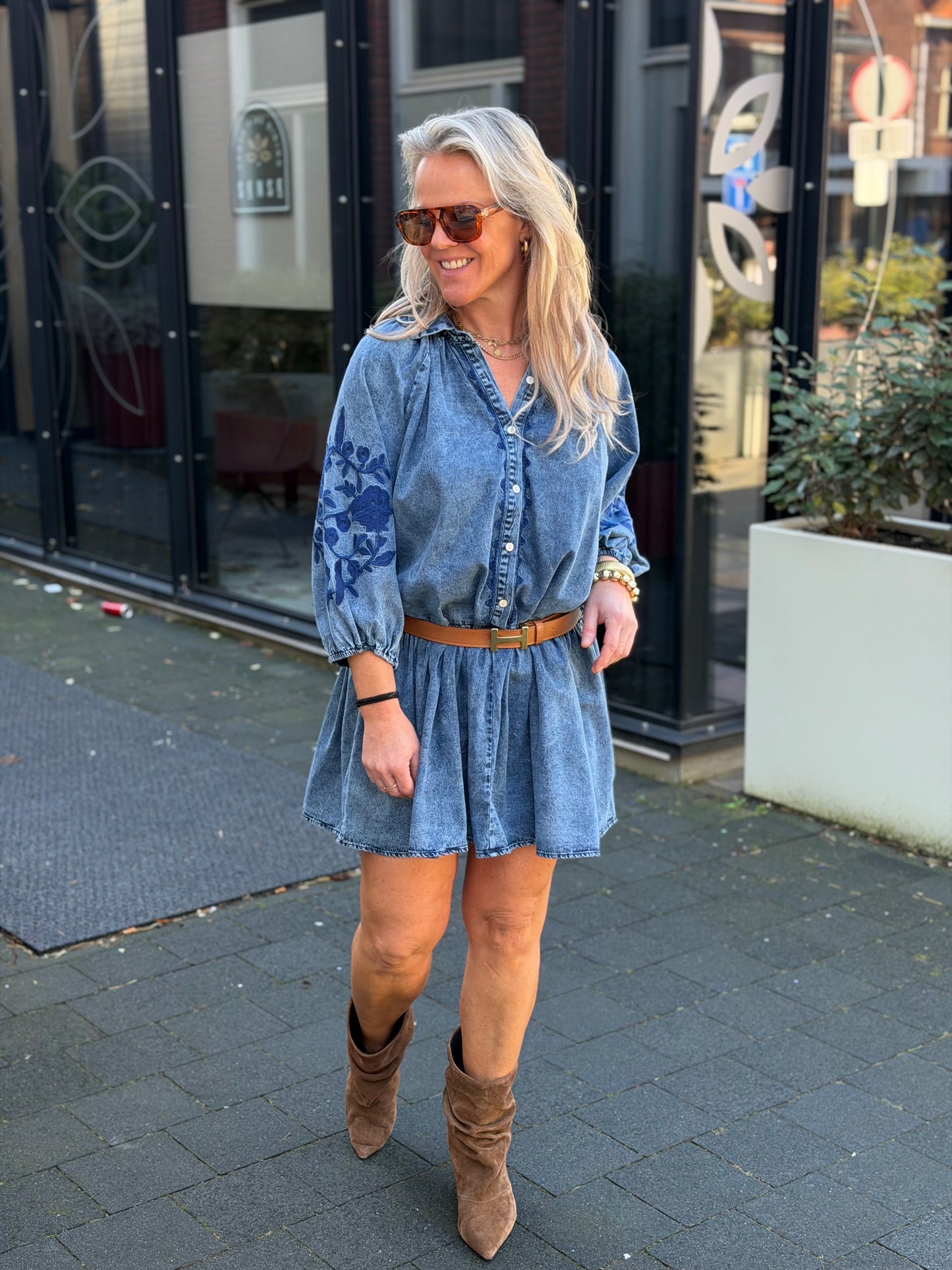 Denim jurkje Ava