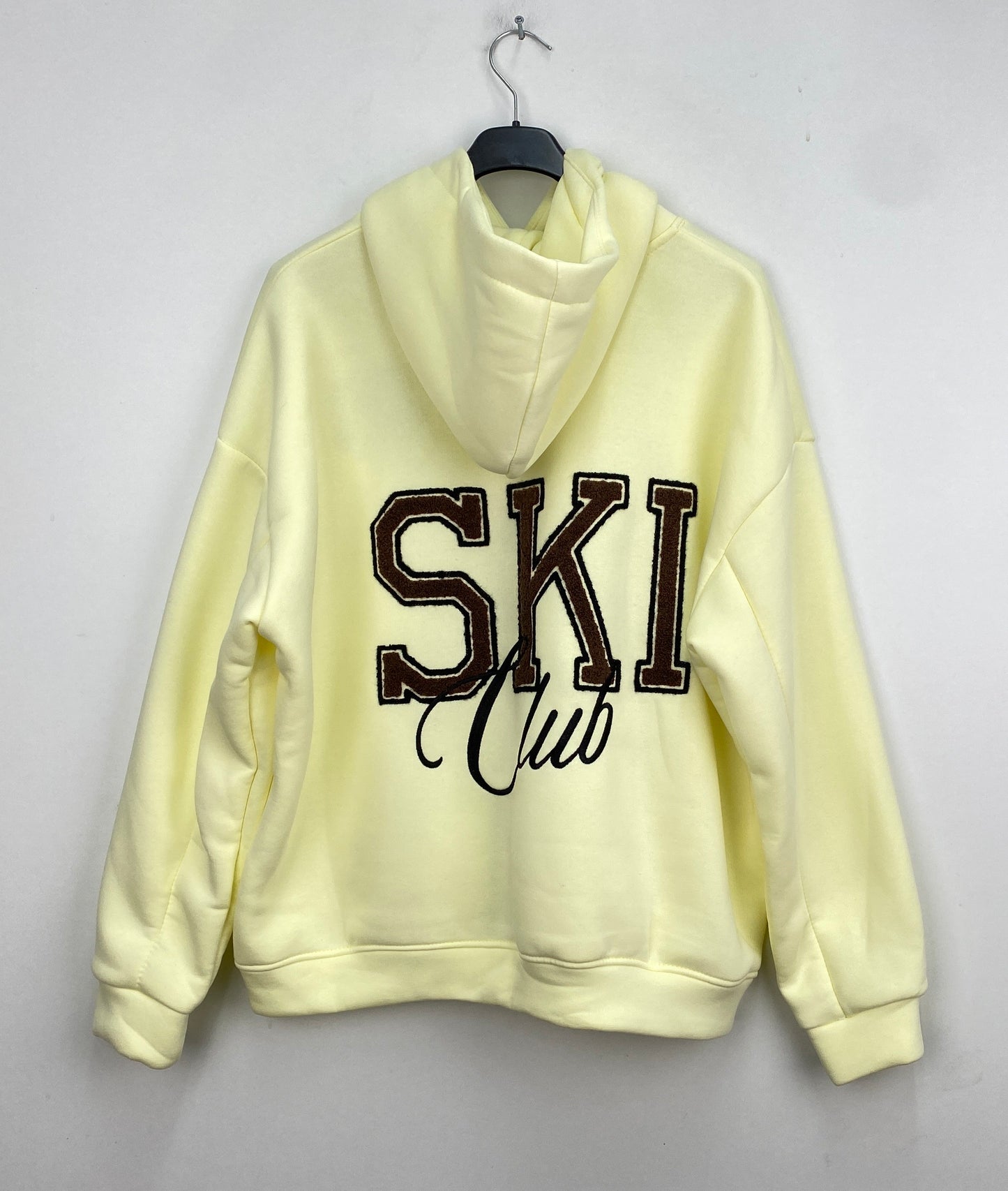 hoodie sweater Ski Club geel