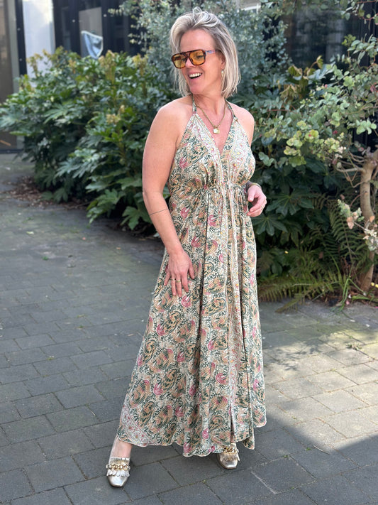 Ibiza summer Dress groen