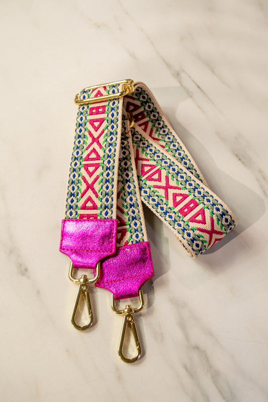 Bag straps roze