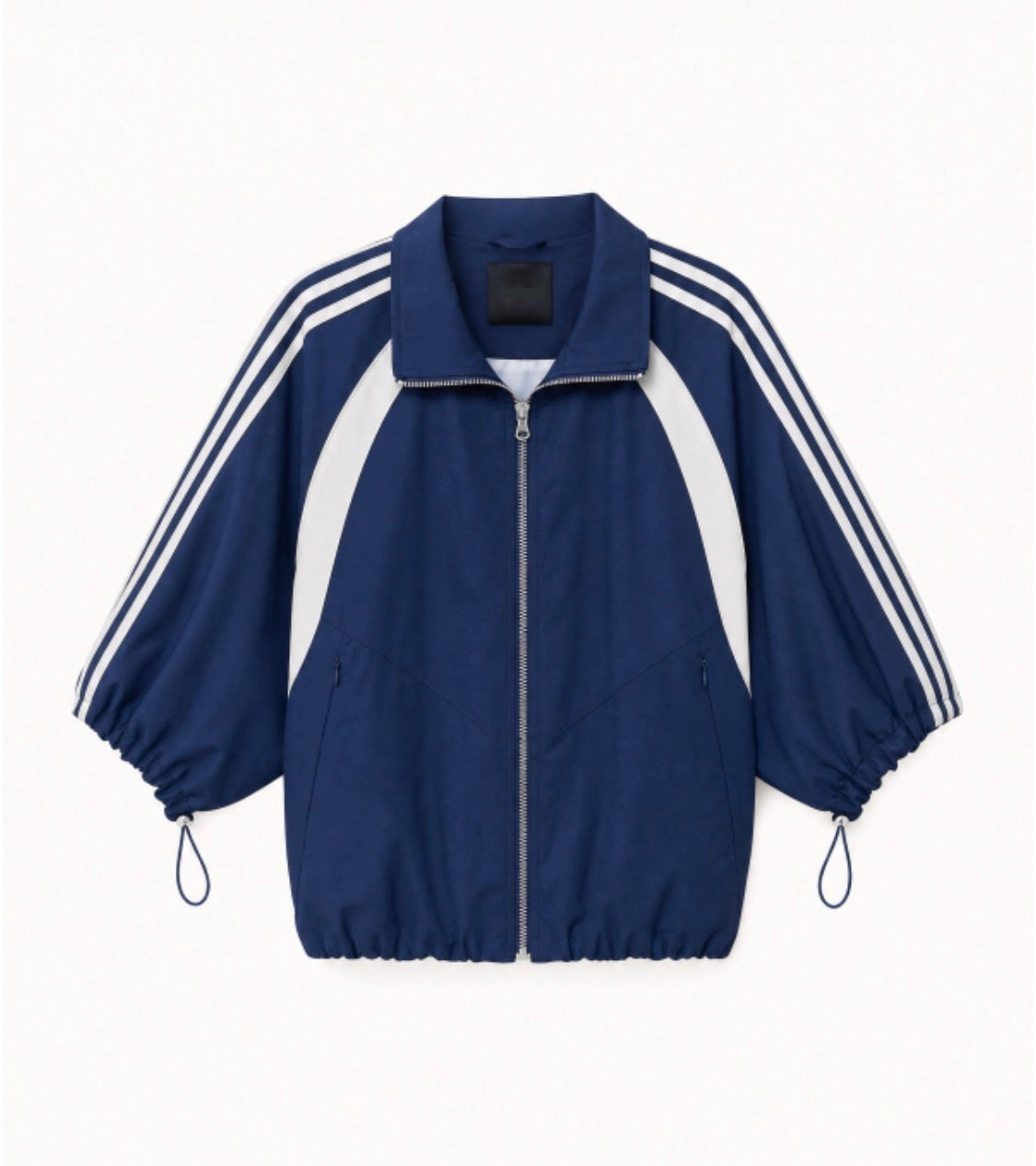 Retro sportjacket blauw