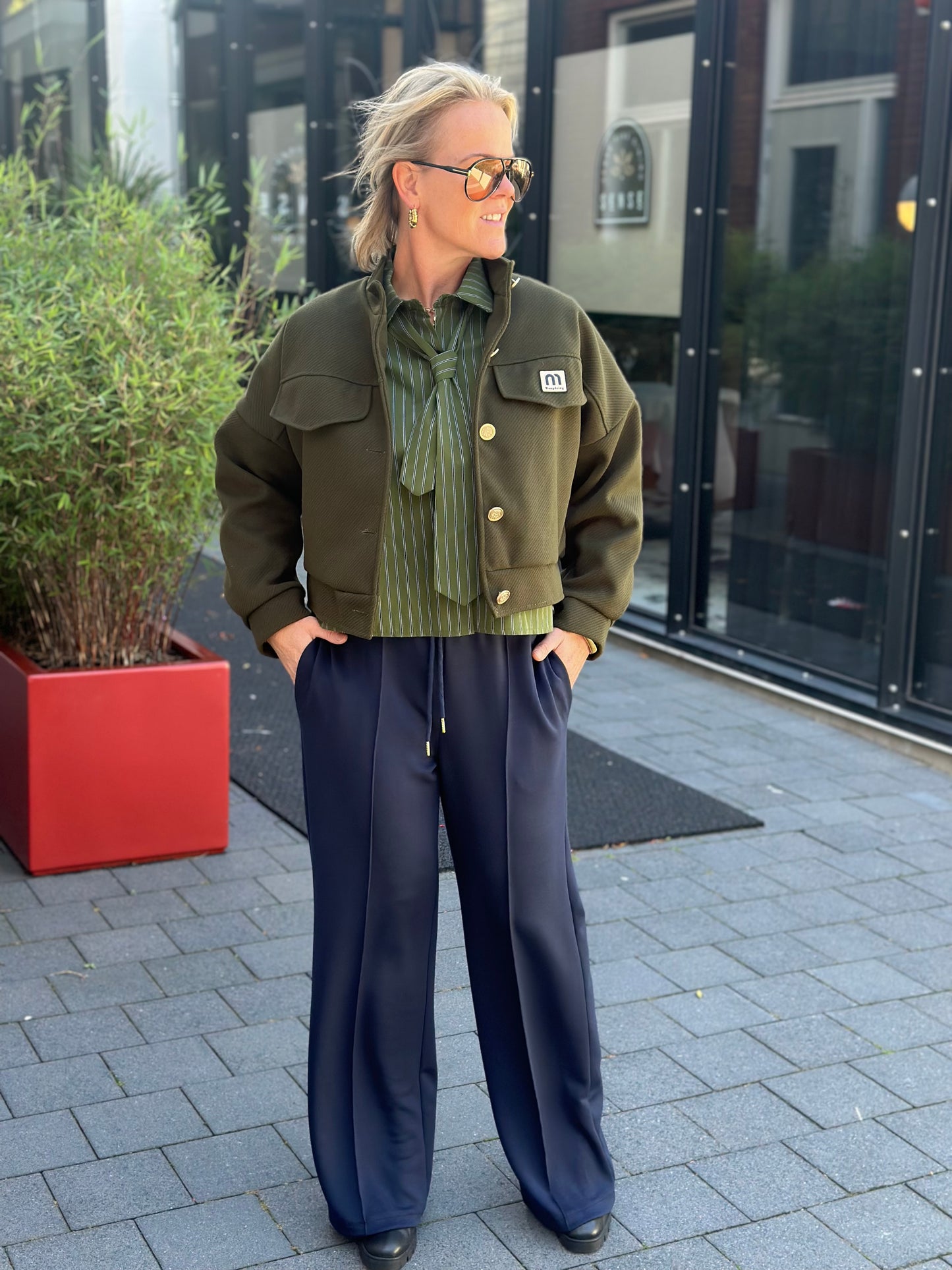Bomber jacket khaki