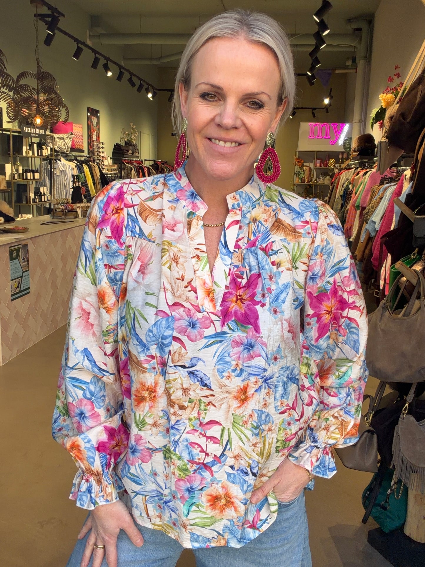 Flower top Valerie