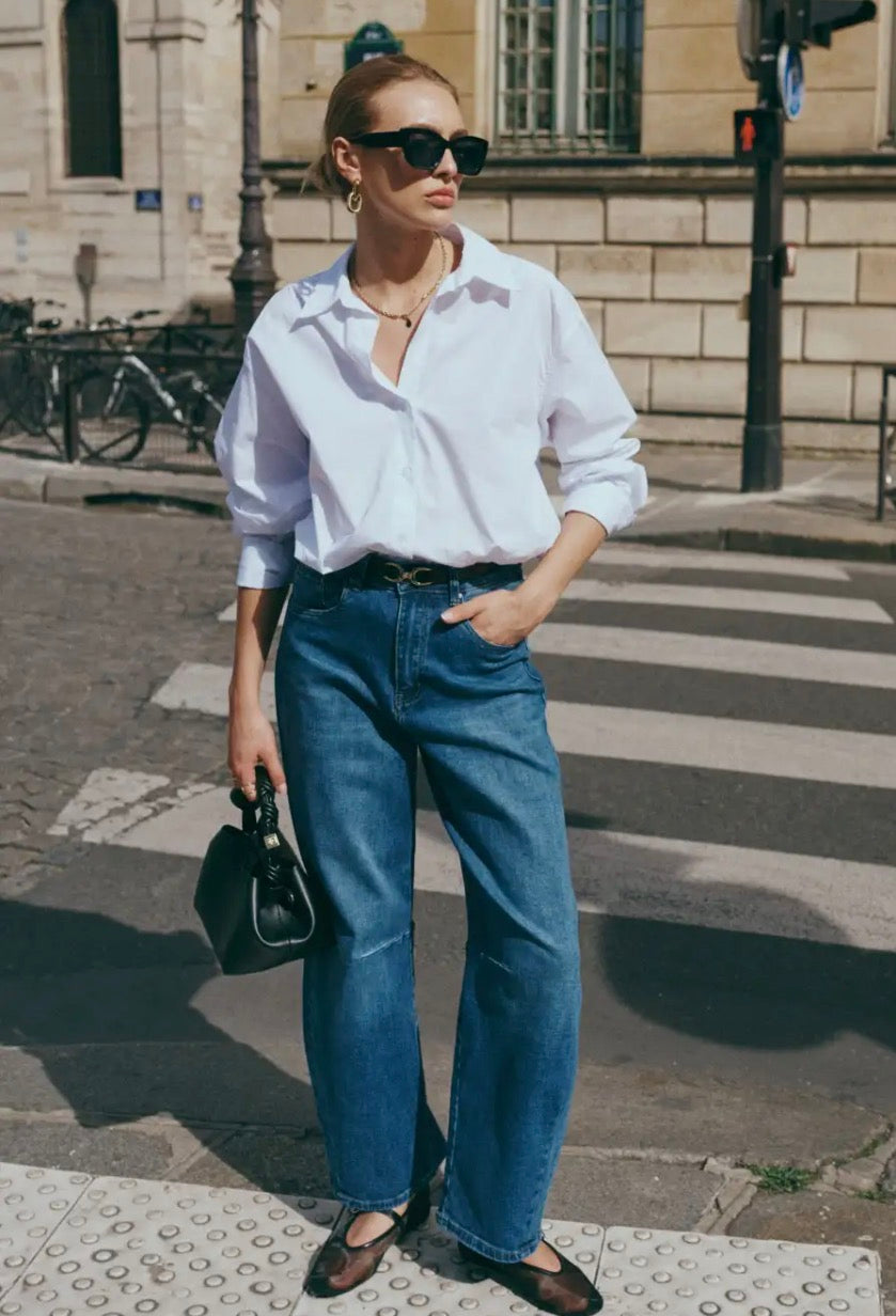 Ana & Lucy - Barrel Jeans Blue