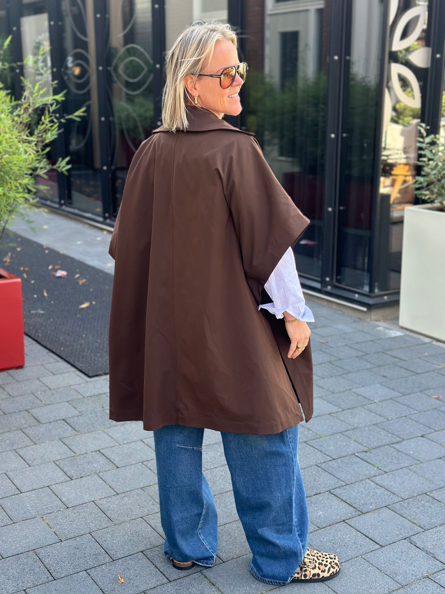 Trenchcoat Hilde bruin