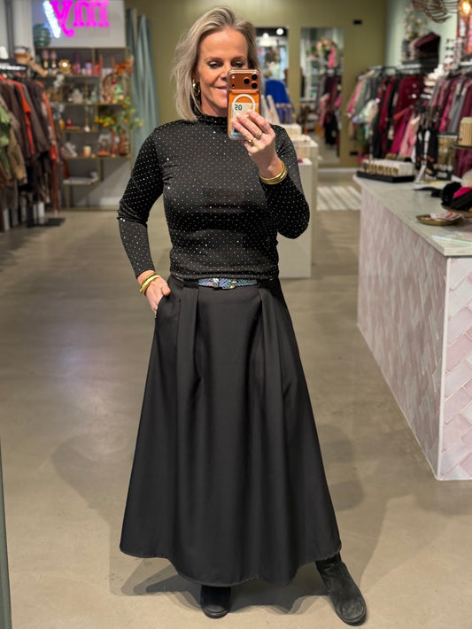 Lange rok zwart