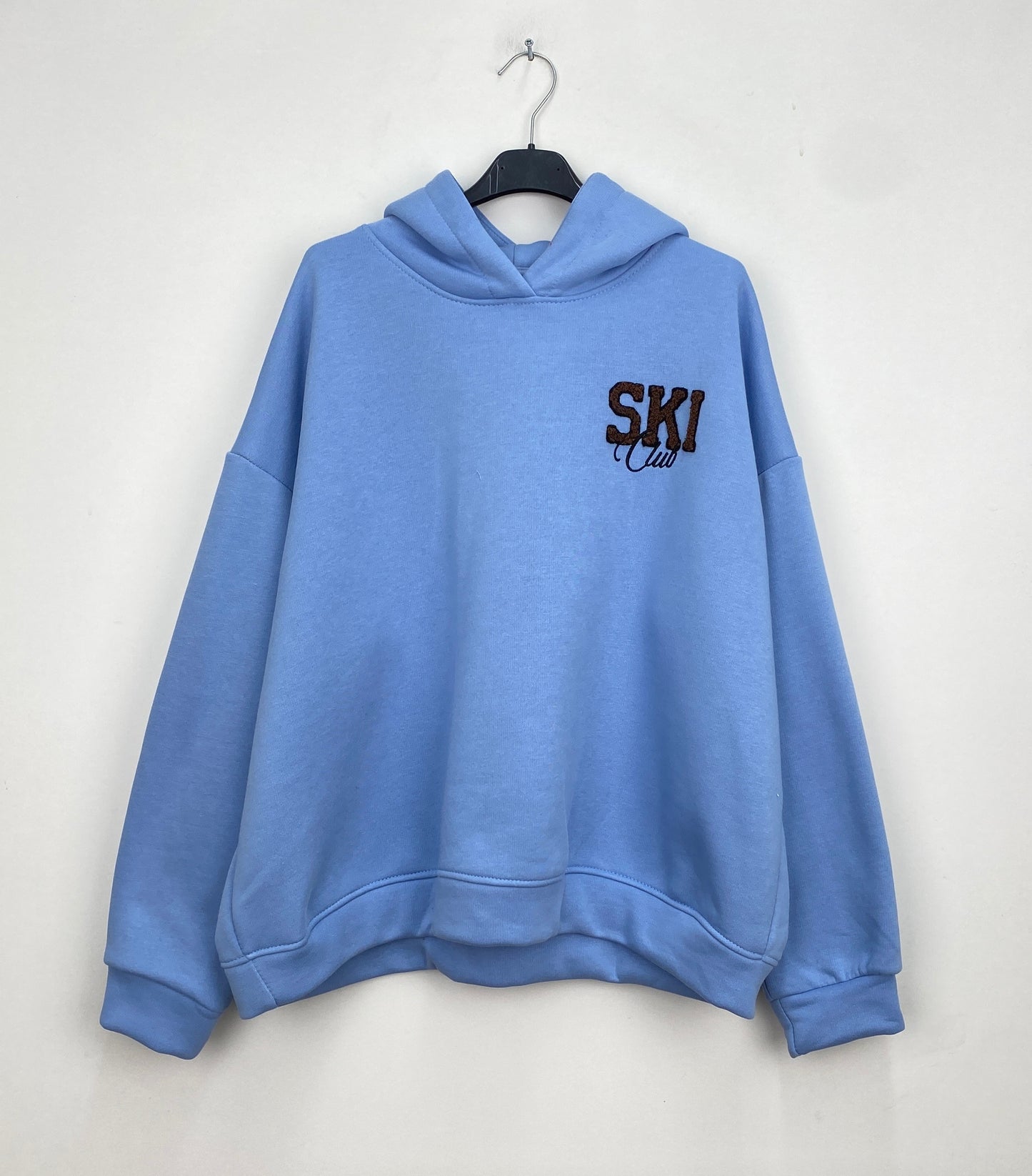 hoodie sweater Ski Club blauw