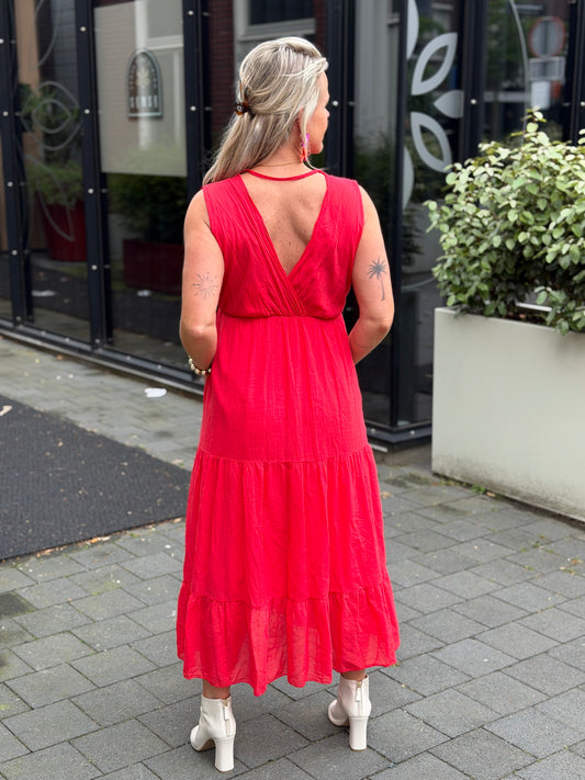 Sophie Dress rood