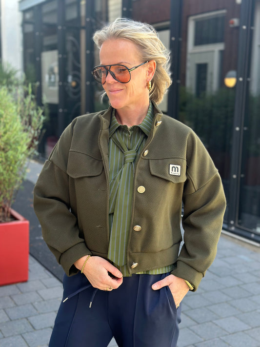 Bomber jacket khaki