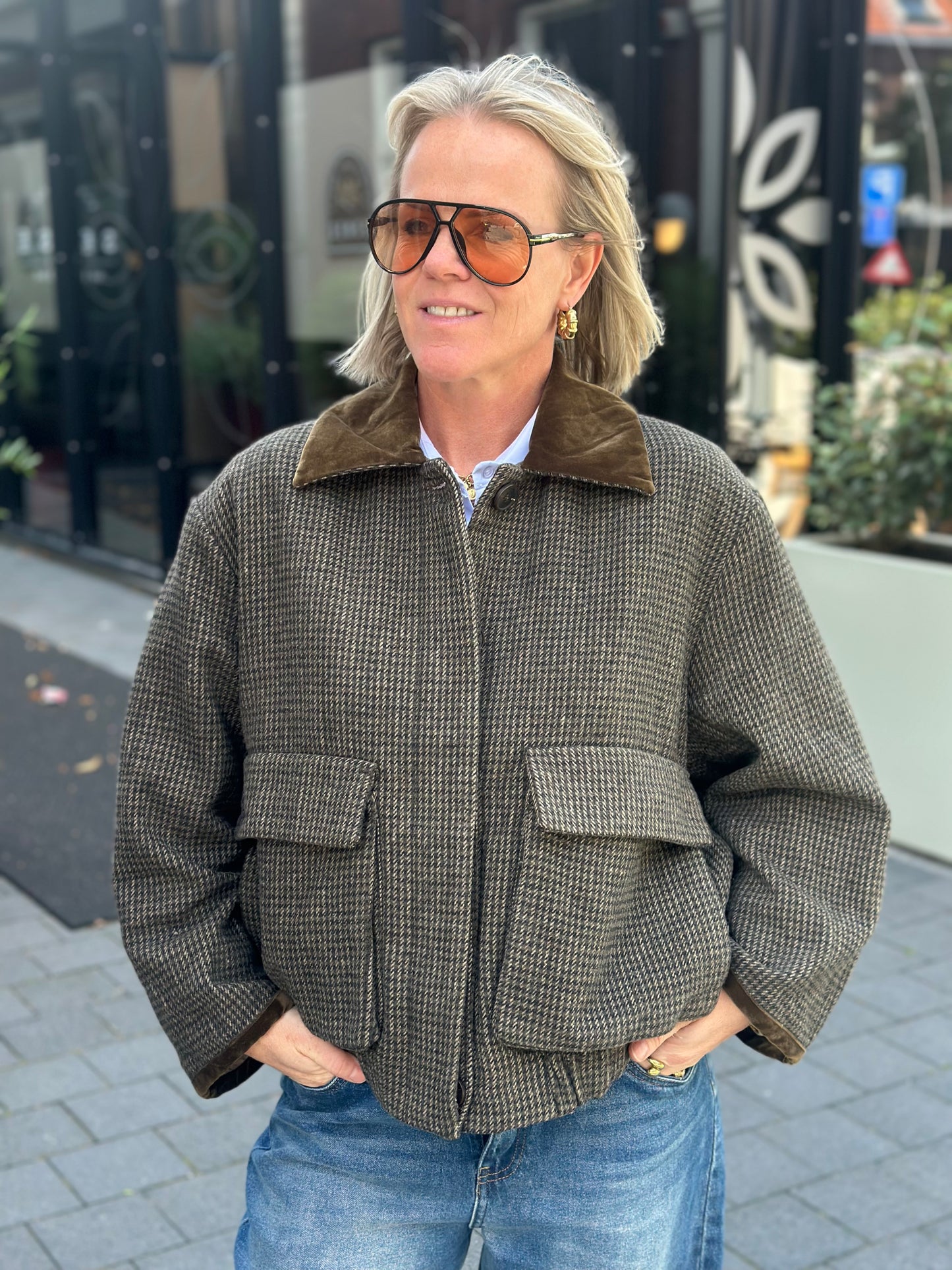 houndstooth jacket