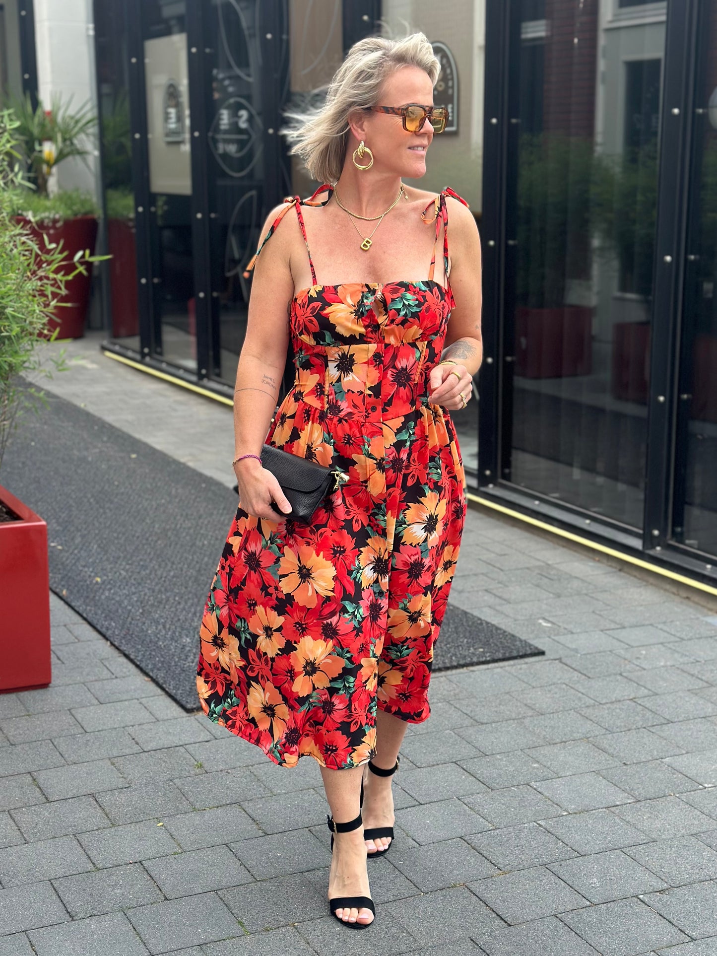 Lauren Dress rood