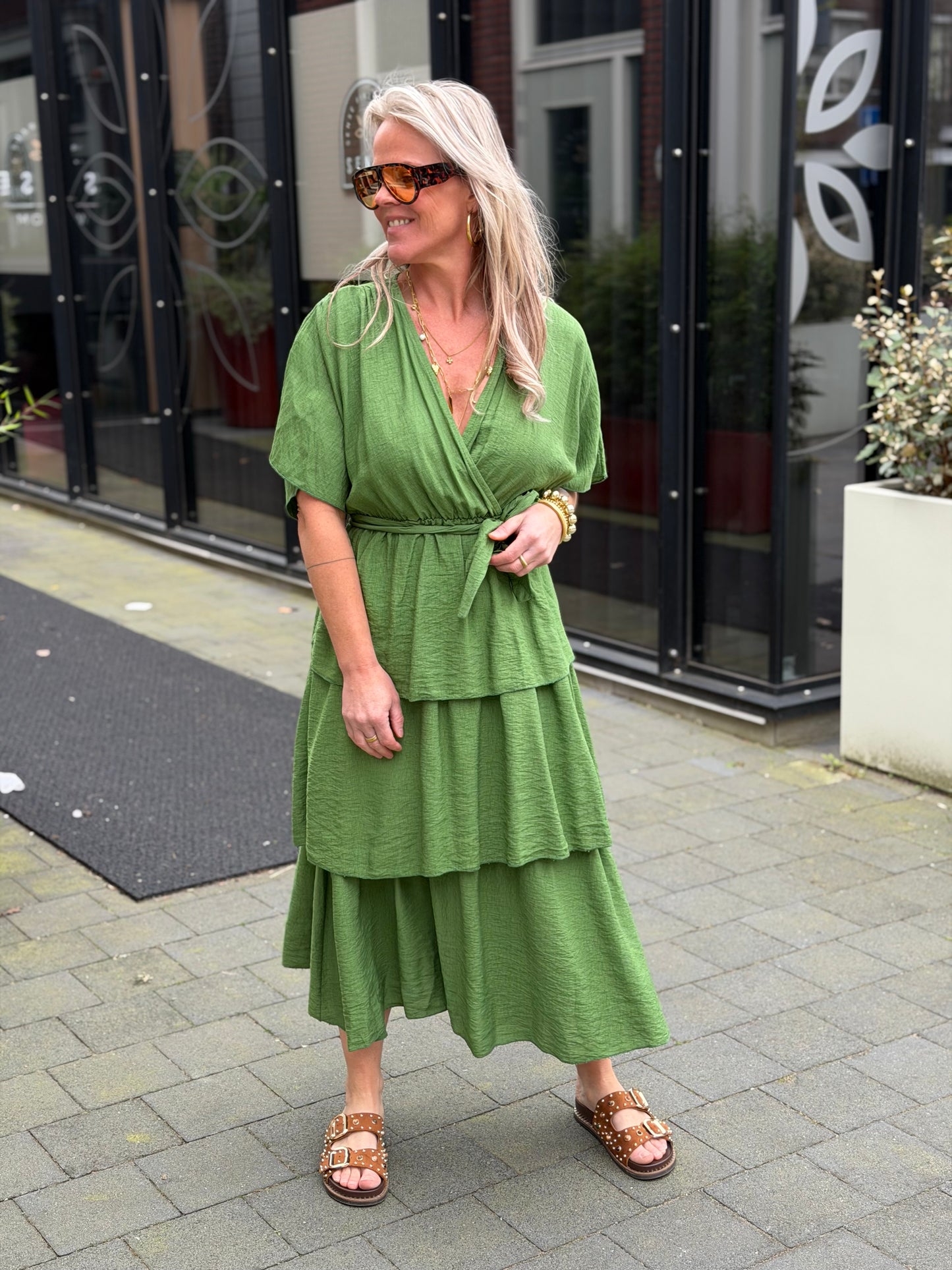 Victoria Dress groen