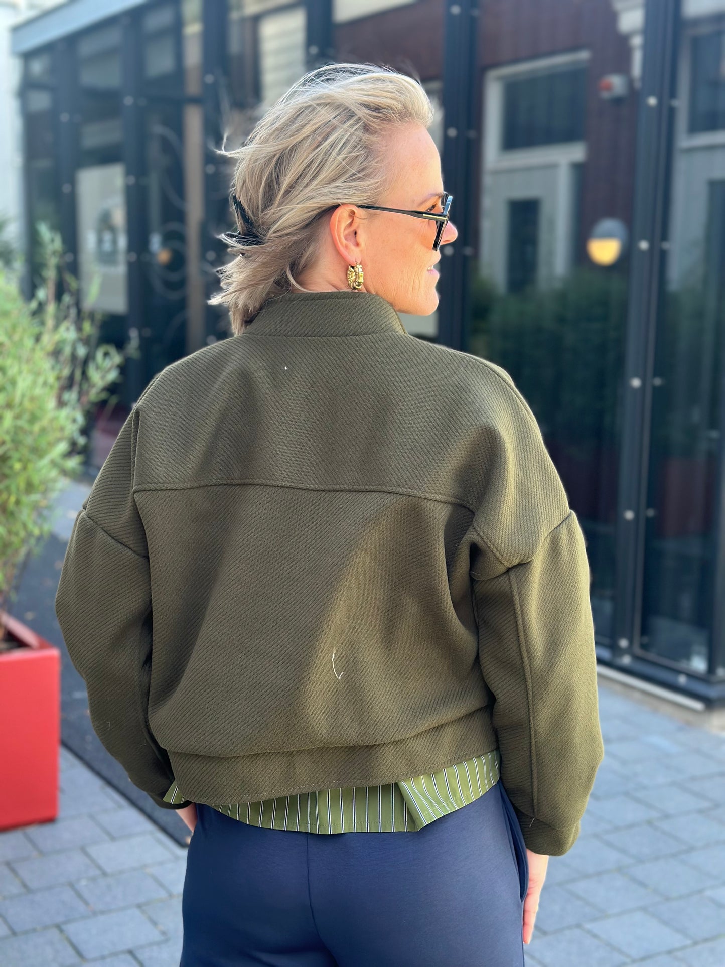 Bomber jacket khaki