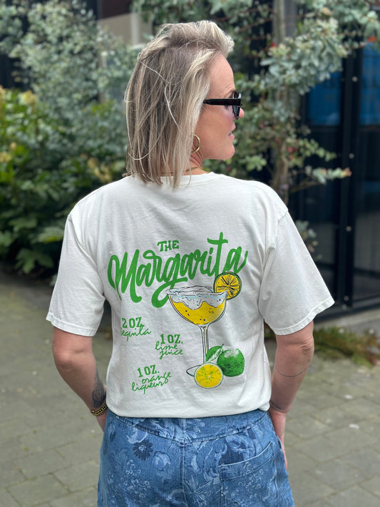 T-shirt Margarita wit