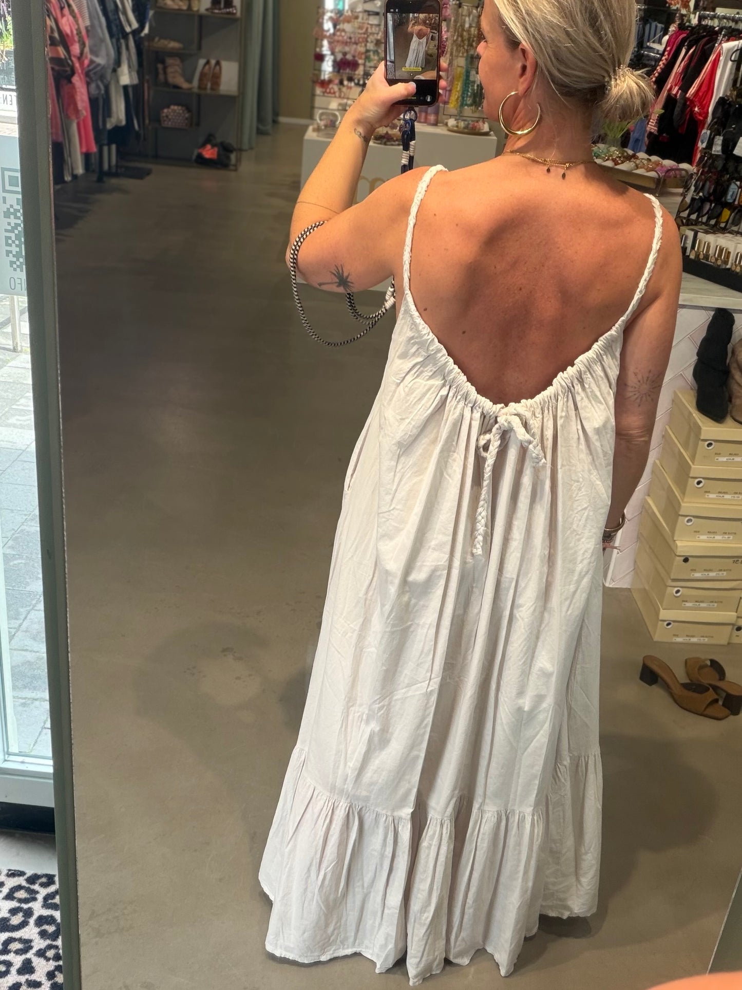 Cotton Dress Nikki beige