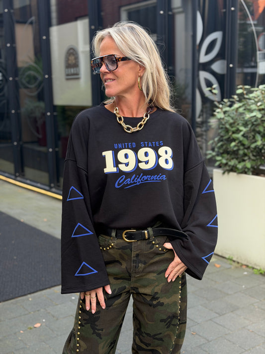 Sweater 1998 zwart
